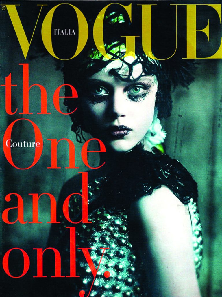 Frida Gustavsson i Vogue