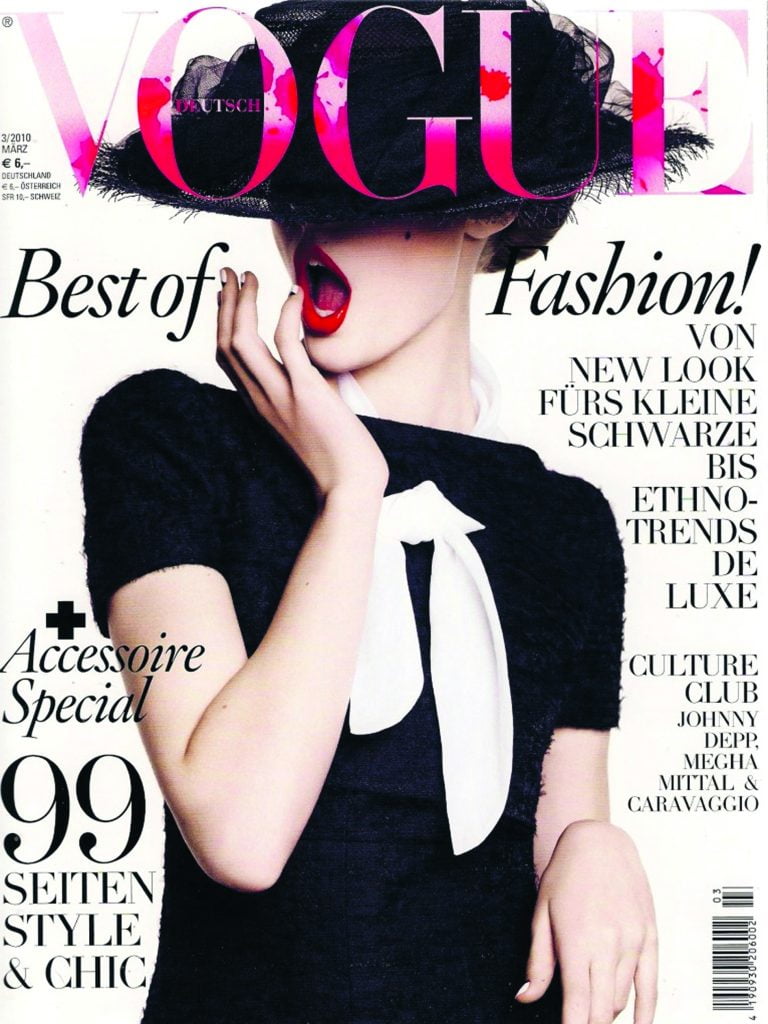 Frida Gustavsson i Vogue