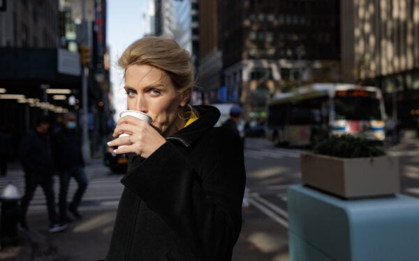 CNN-korrespondent Clarissa Ward i New York.