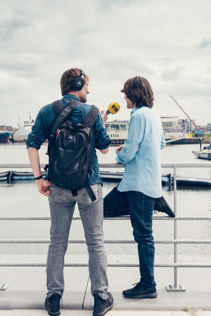 Boyan Slat har en stor vision om att kunna rensa världshaven från plast.