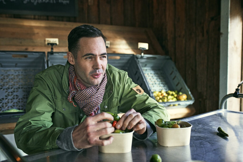 Skalla Bord är Gustav Öhmans nya minirestaurang