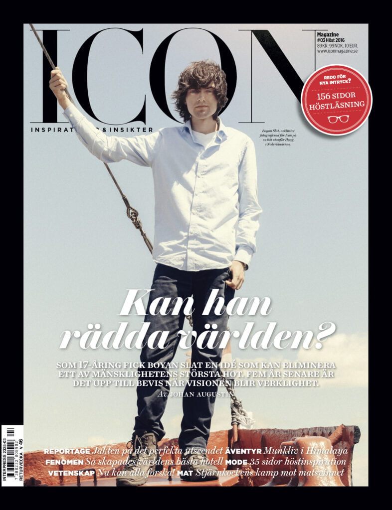Icon Magazine #43 2016 Boyan Slat