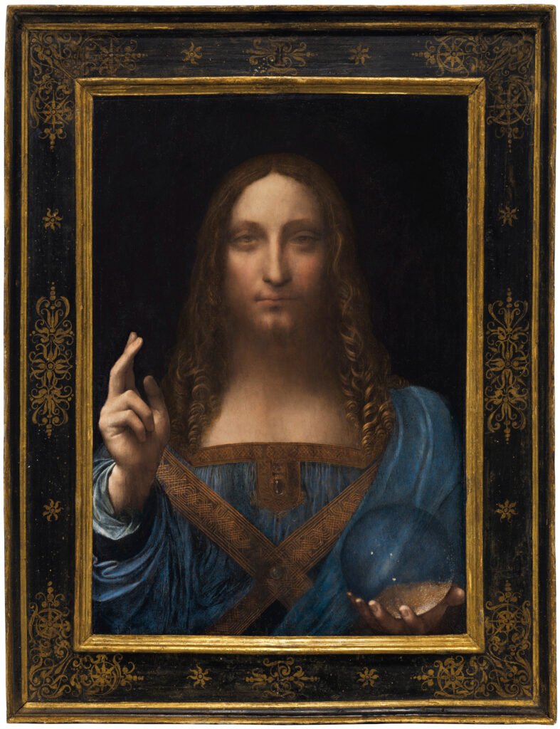Leonardo da Vincis tavla Salvator Mundi.
