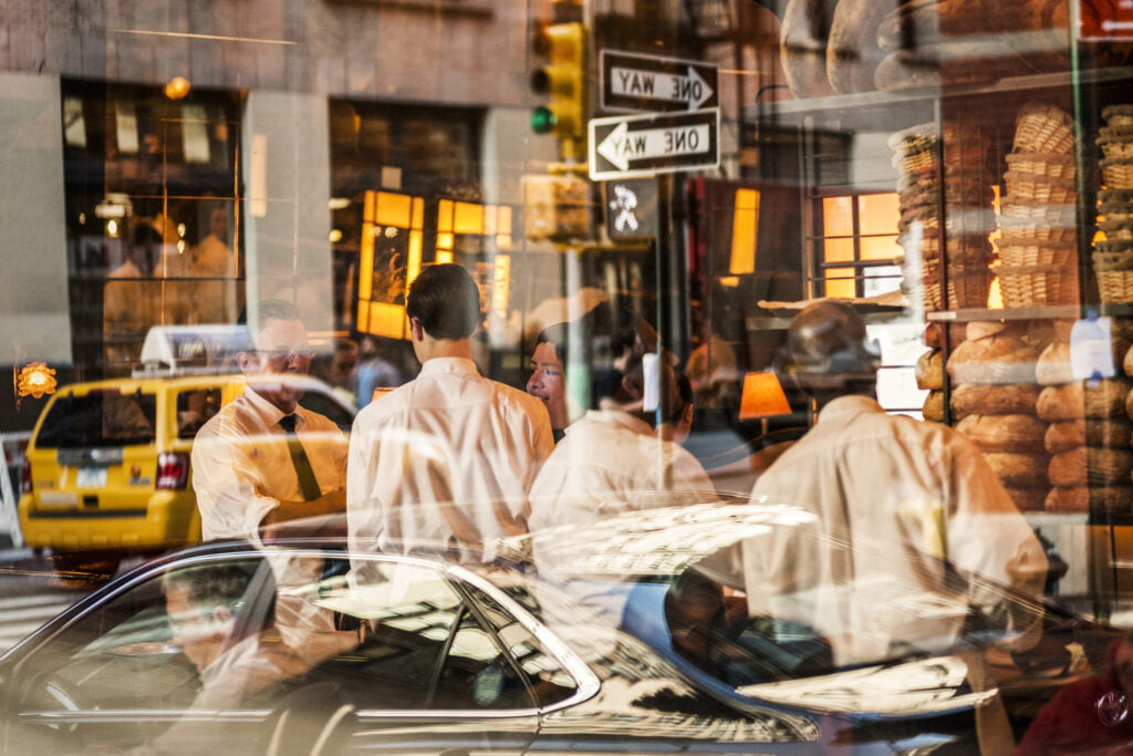 Krog i New York.