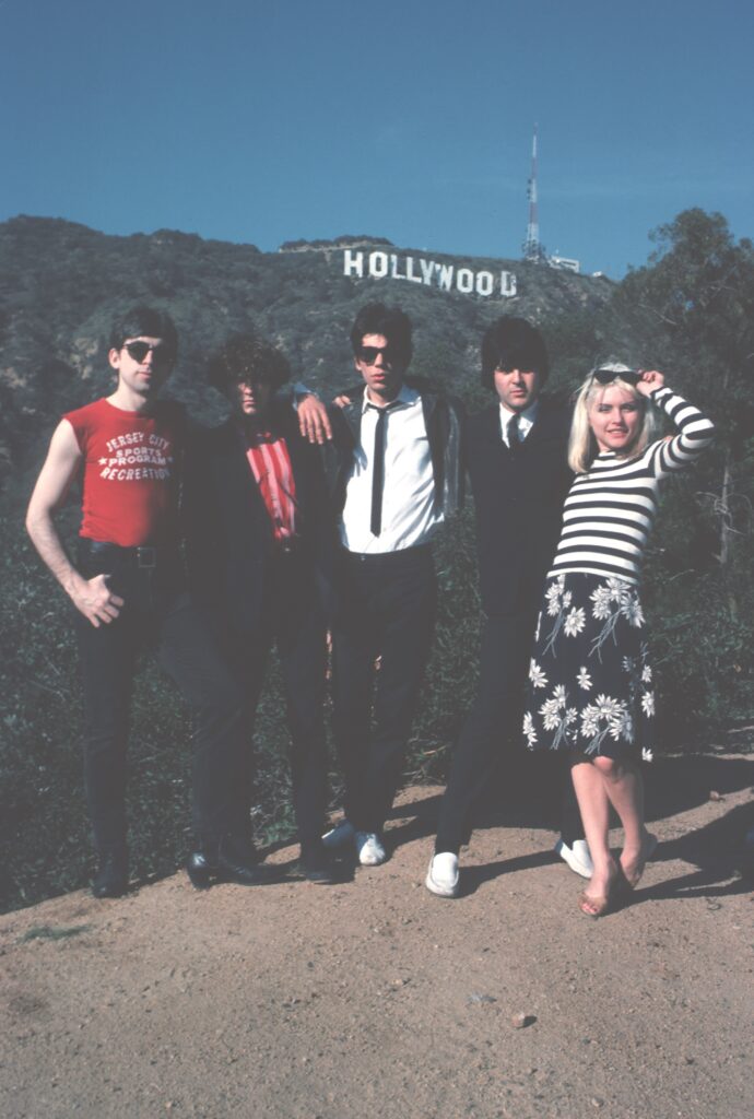 Blondie i Los Angeles 1979 i samband med lanseringen av skivan Eat To the Beat.