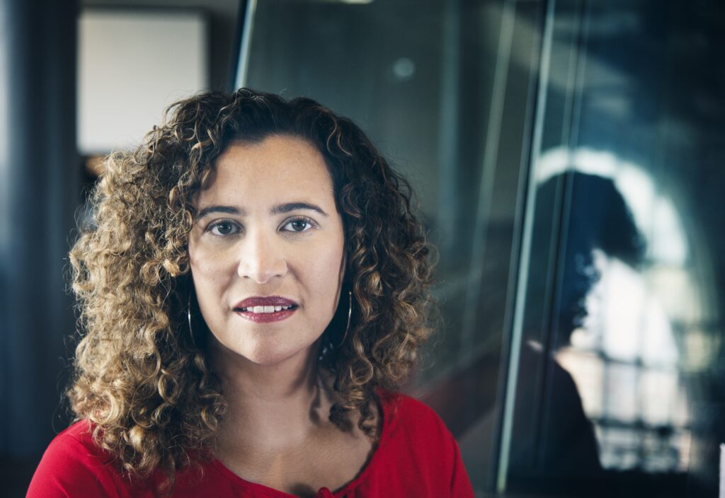 Meredith Broussard, journalist och författare till Artificial Unintelligence: How Computers Misunderstand the World.