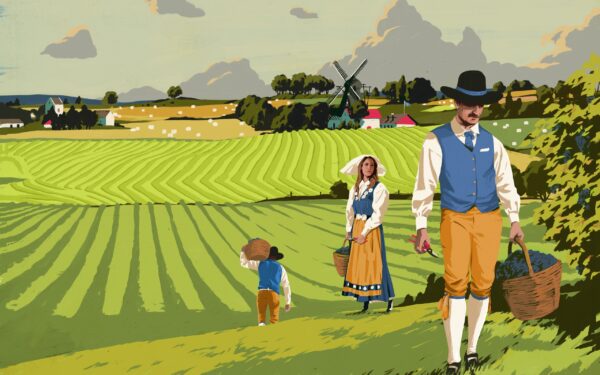 Ett rimligt framtidsscenario? Den heta sommaren 2018 var lika katastrofal för svenska bönder som den var fantastisk för vinodlarna.