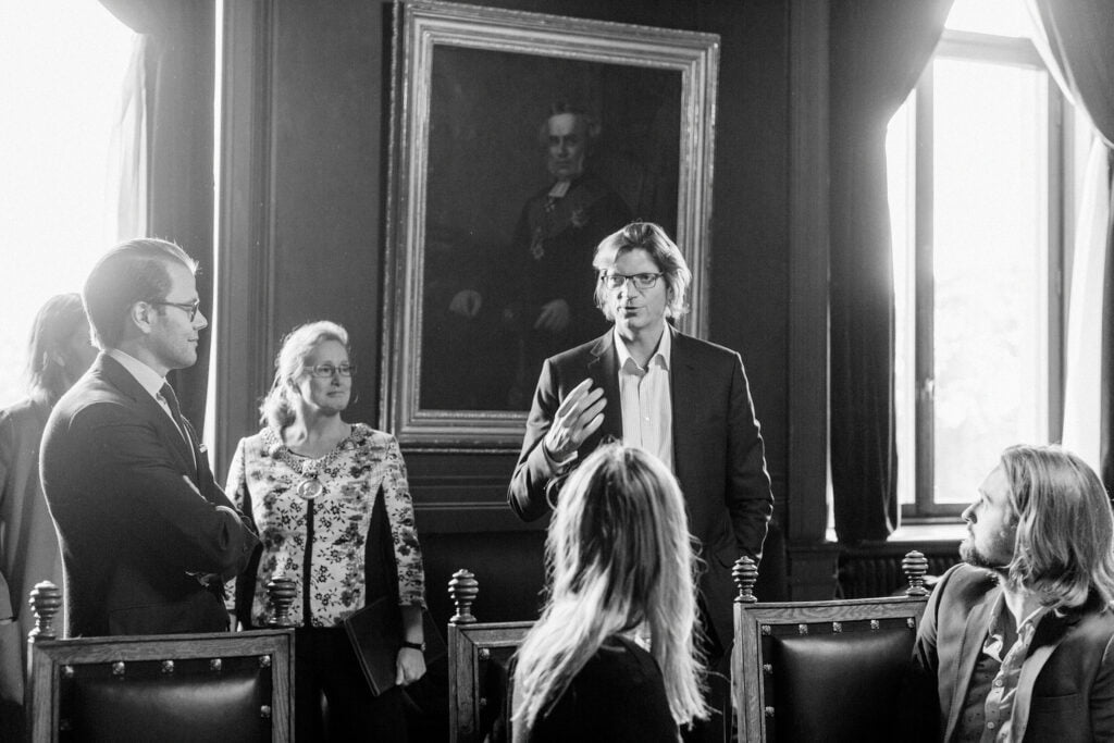 Niklas Zennström i Uppsala.