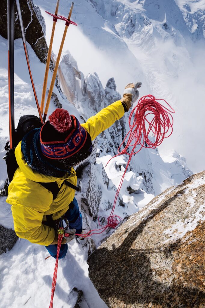 Andreas Fransson ska fira ner sig i Chamonix, Frankrike